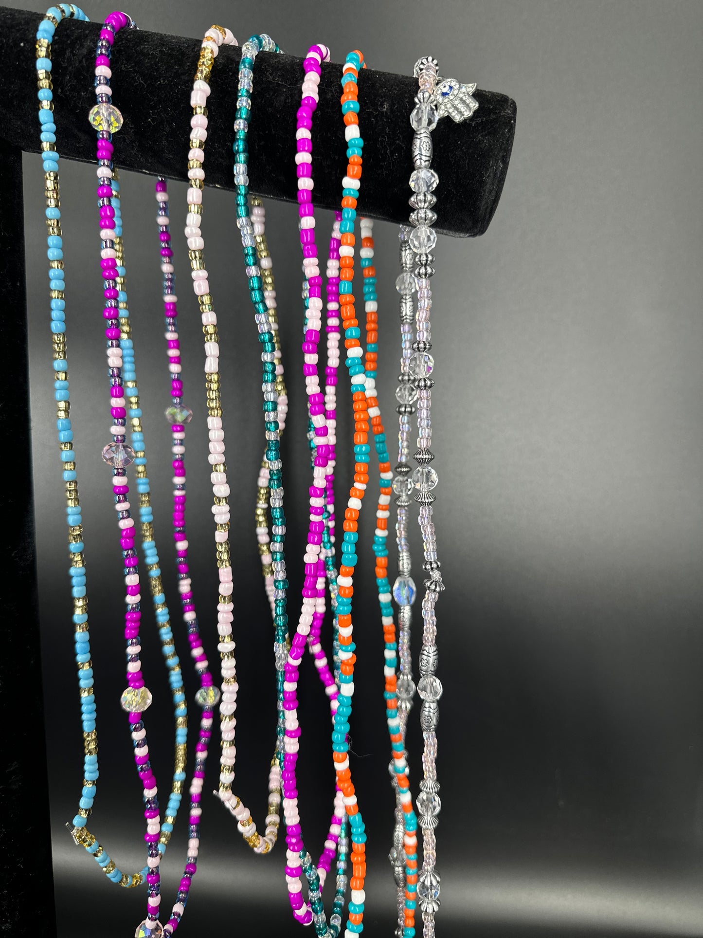 2 cuentas de cintura personalizadas por $32