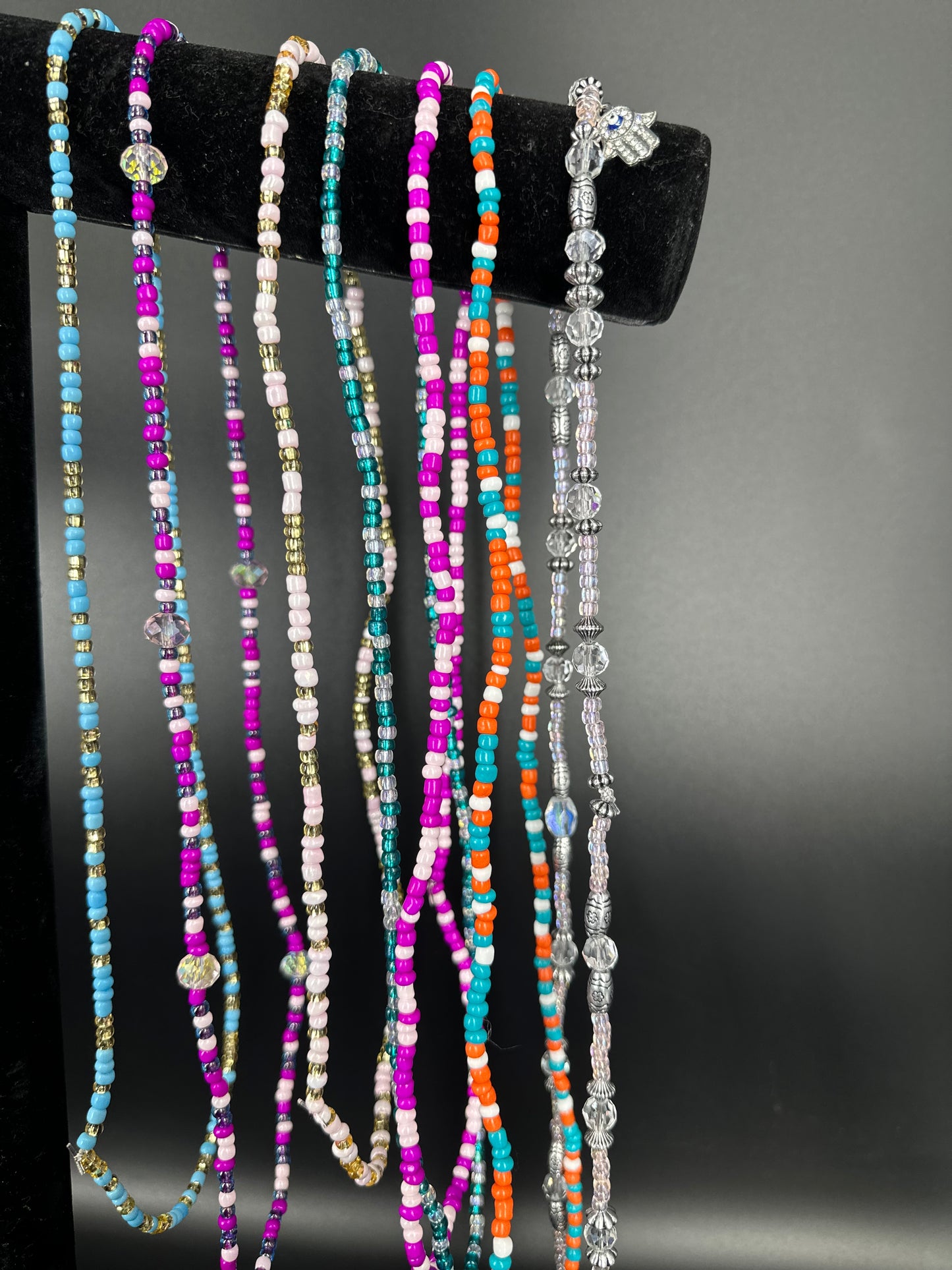 2 cuentas de cintura personalizadas por $32