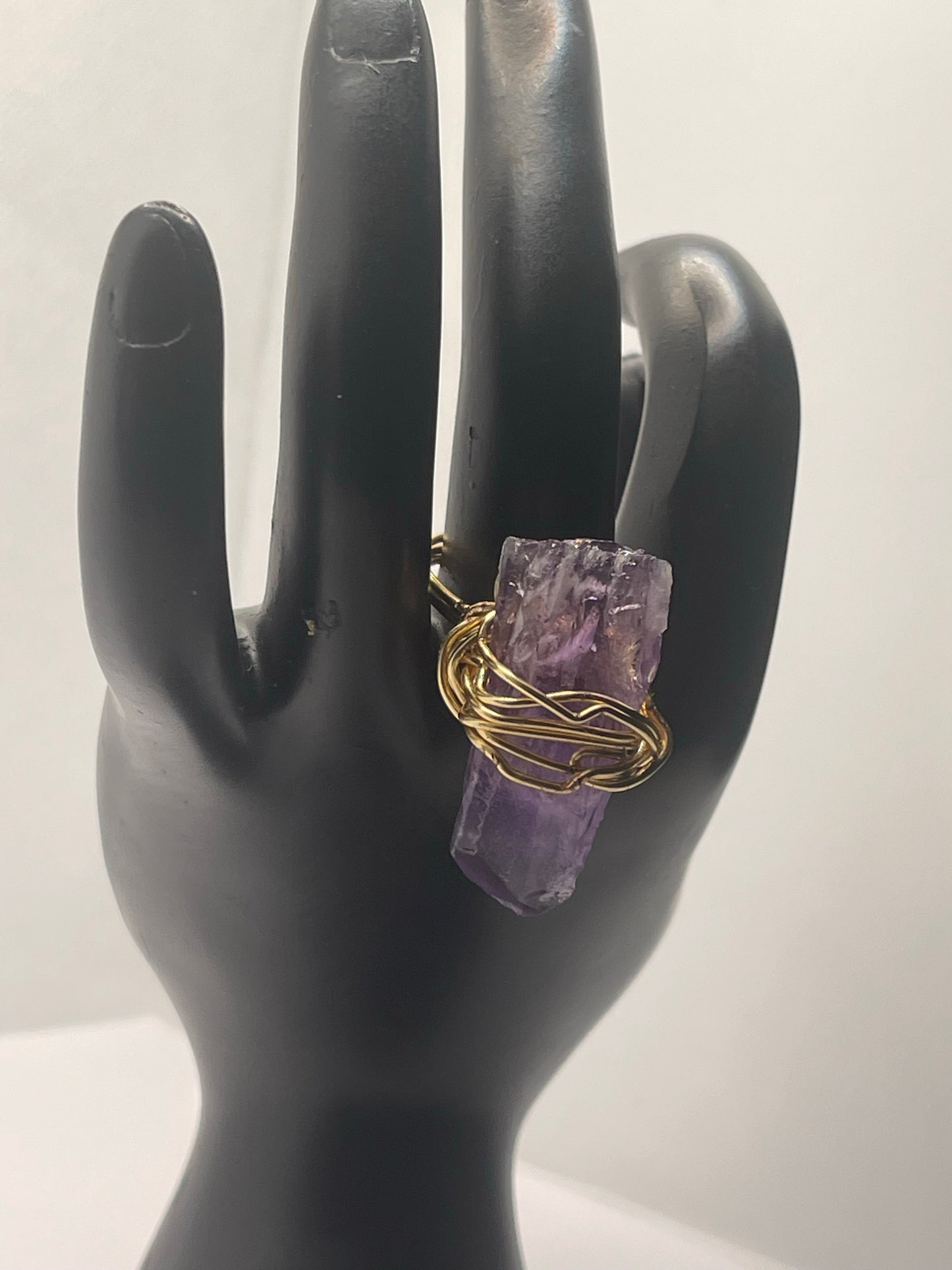 Anillo de amatista 8/9